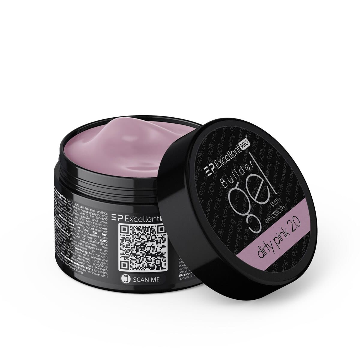 Builder Gel With Thixotropy żEl Budujący Dirty Pink 2.0