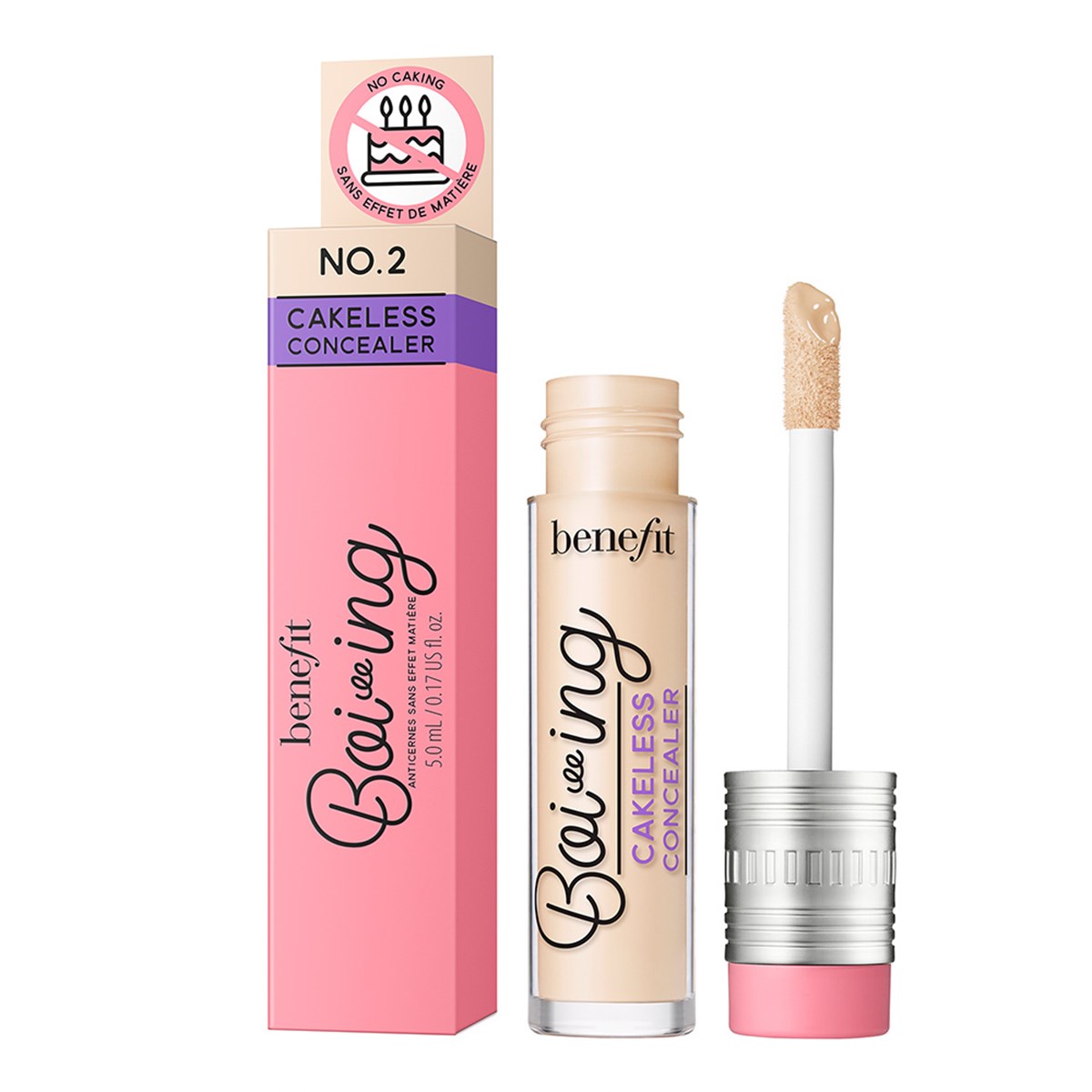 Boi-Ing Cakeless Concealer Mocno Kryjący Korektor W Płynie 02 Fair Warm