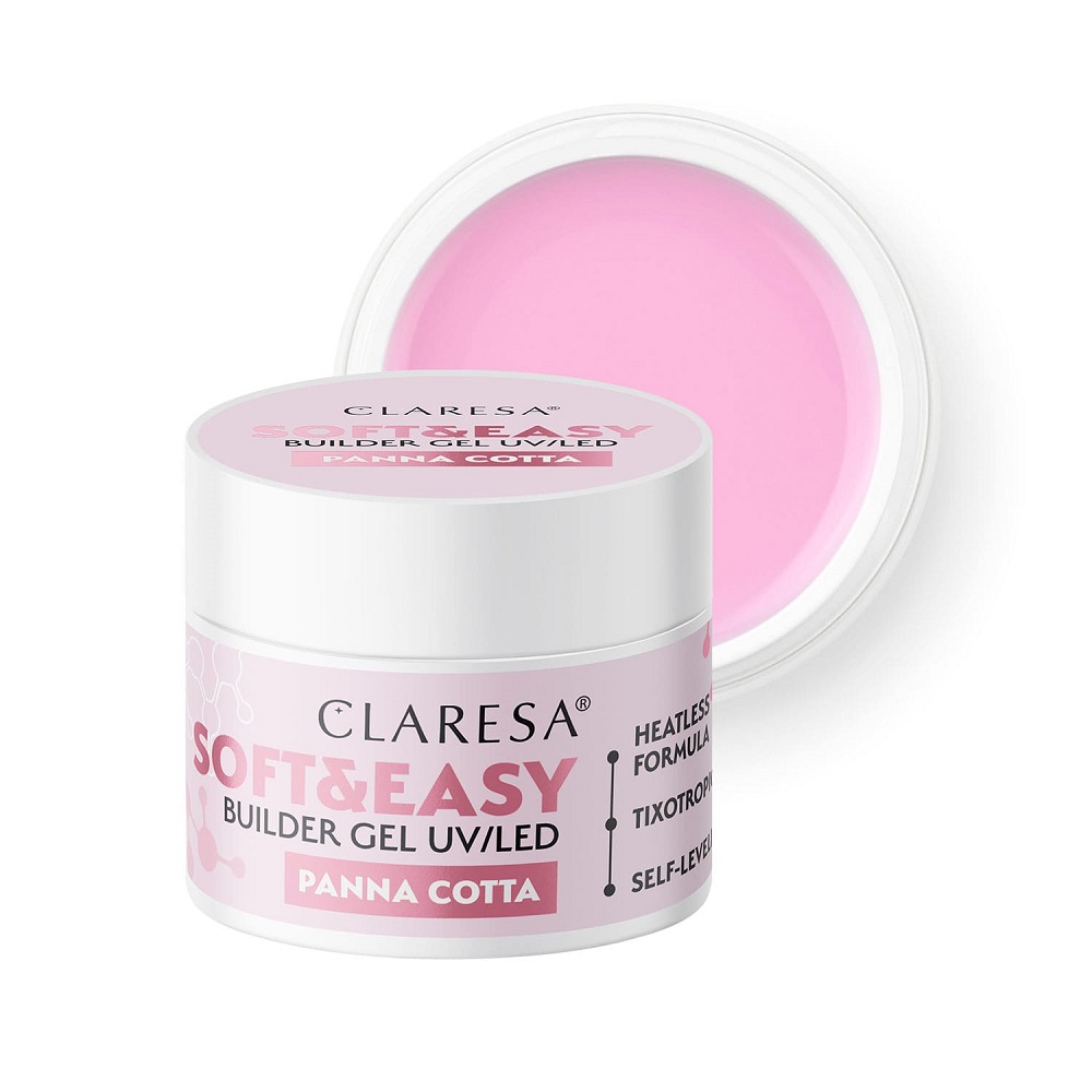 Soft&Easy Builder Gel żEl Budujący Clear 4