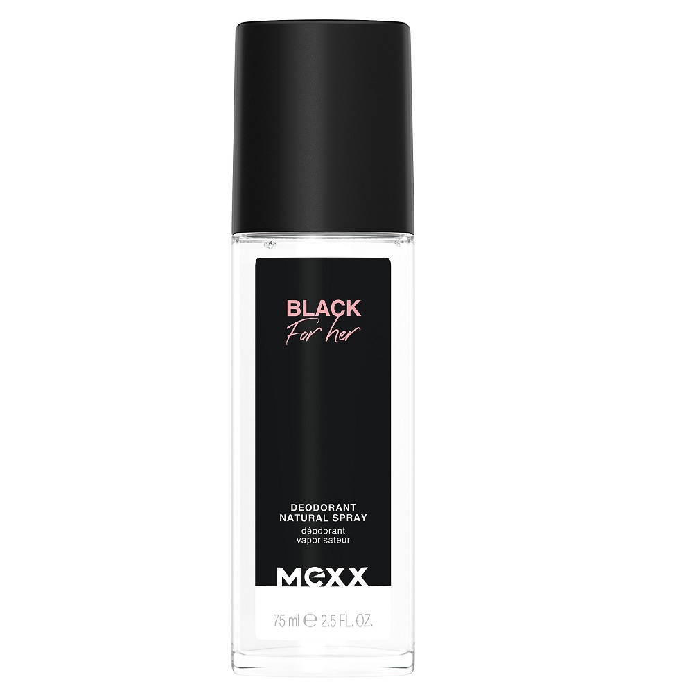 Black For Her Dezodorant W Naturalnym Sprayu