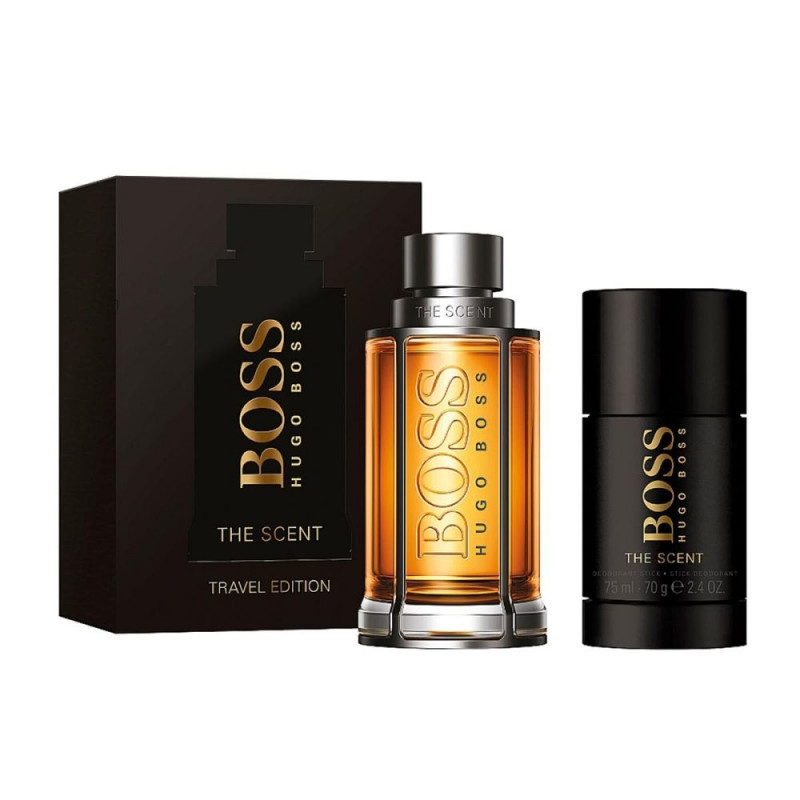 Boss The Scent For Man Zestaw Woda Toaletowa Spray + Dezodorant Sztyft