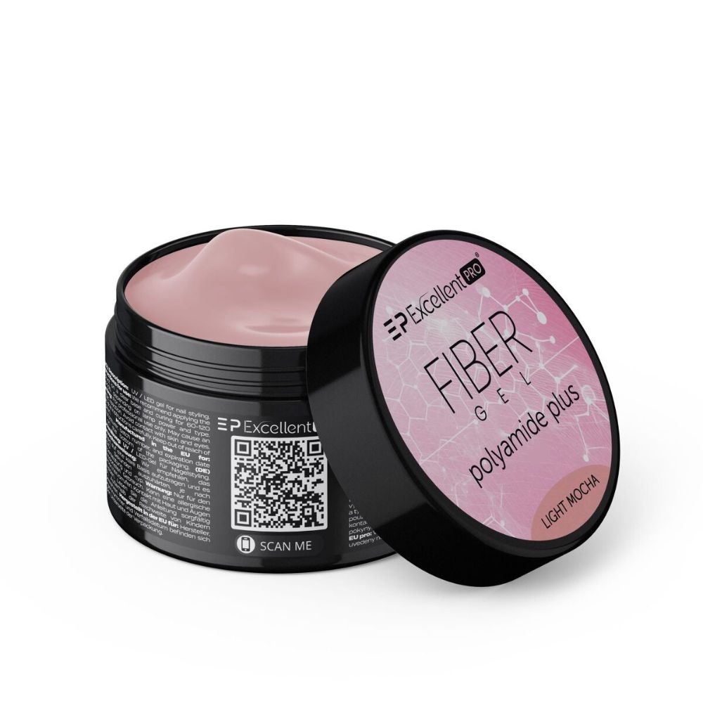 Fiber Gel Polyamide Plus żEl Budujący Light Mocha