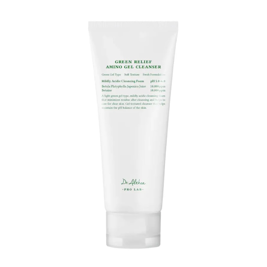 Green Relief Amino Gel Cleanser Delikatny żEl Do Mycia Twarzy