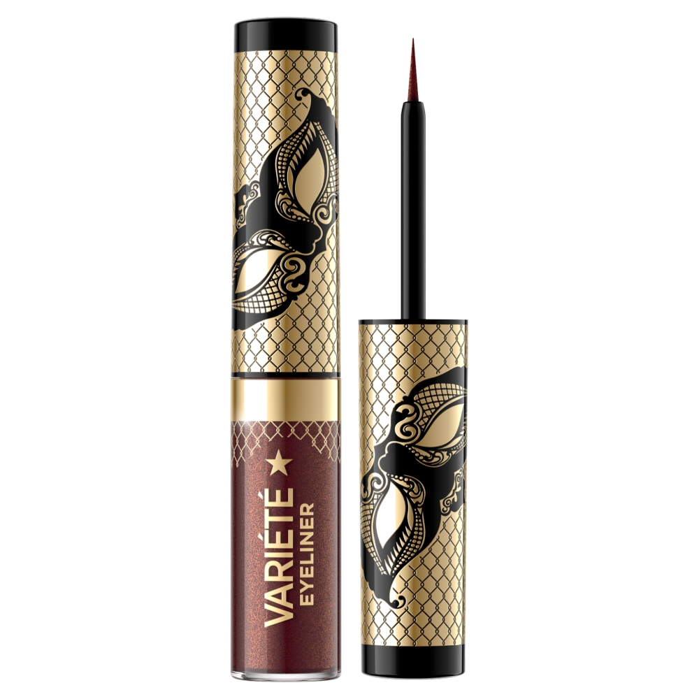 Variete Kolorowy Eyeliner W Kałamarzu 02 Shiny Brown