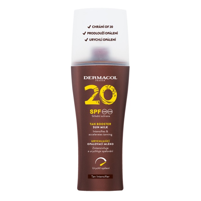 Tan Booster Sun Milk Mleczko Ochronne Przyspieszające Opalanie SPF20