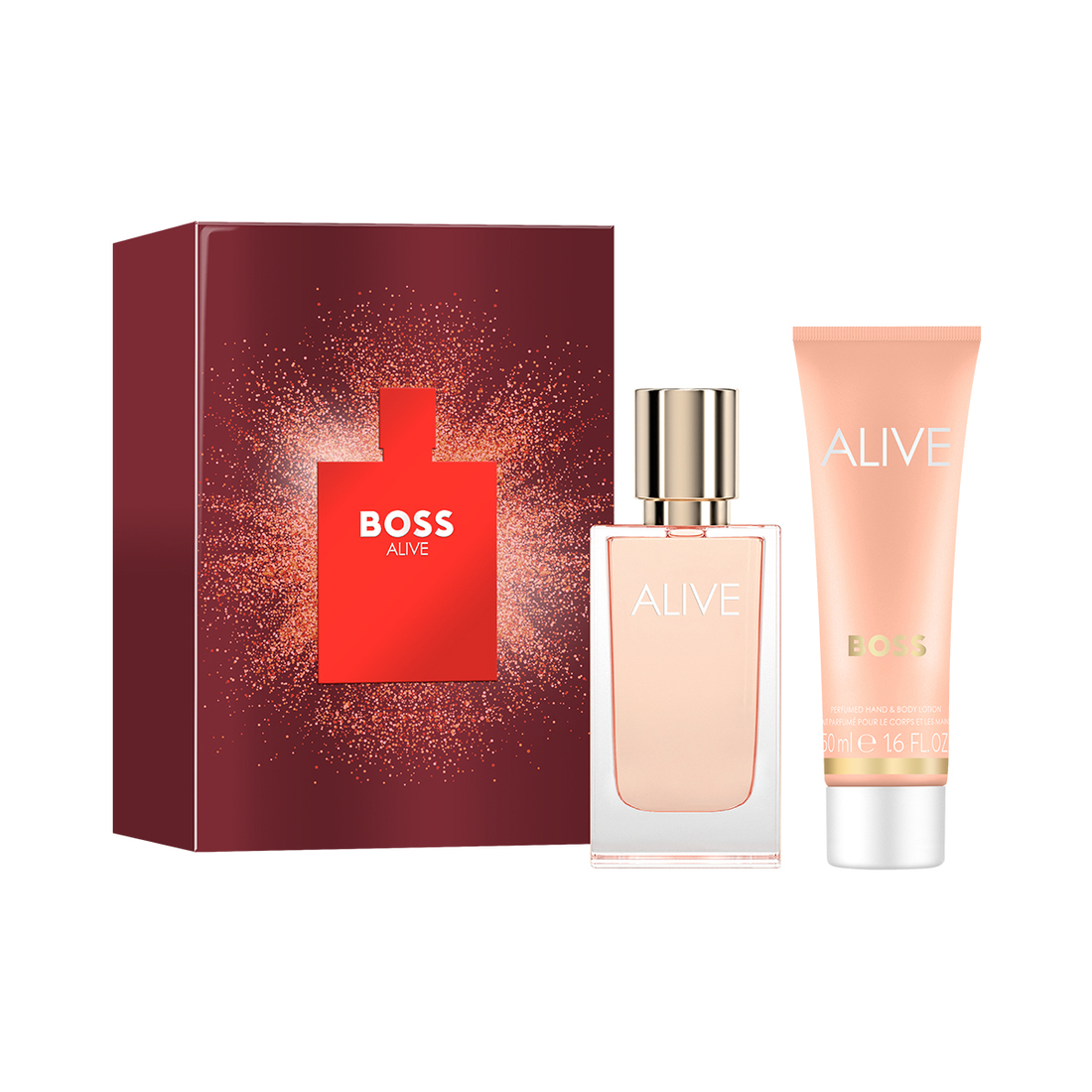 Zestaw Hugo Boss Alive: Woda Perfumowana W Sprayu + Balsam Do Ciała
