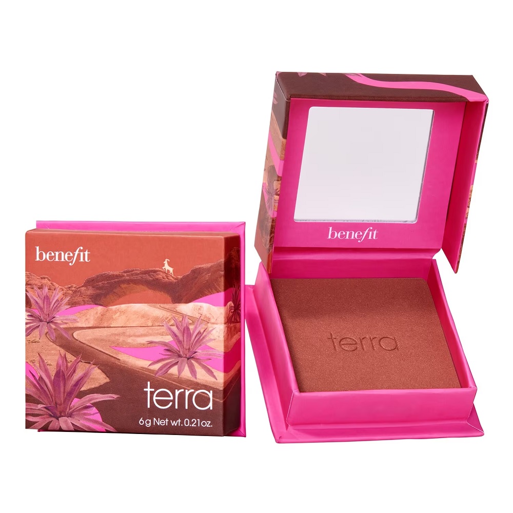 Terra Golden Brick-Red Blush Róż Do Policzków W Odcieniu Złotoczerwonej Cegły