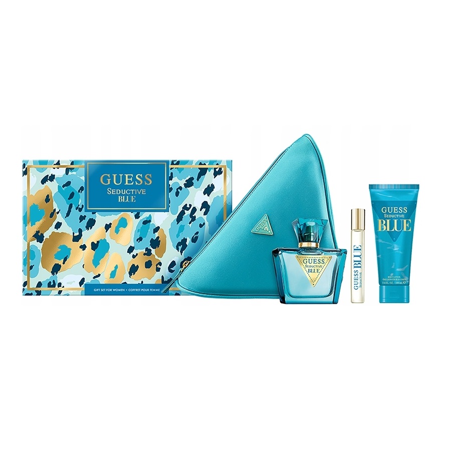 Seductive Blue Zestaw Woda Toaletowa Spray + Balsam Do Ciała + Woda Toaletowa Spray + K…