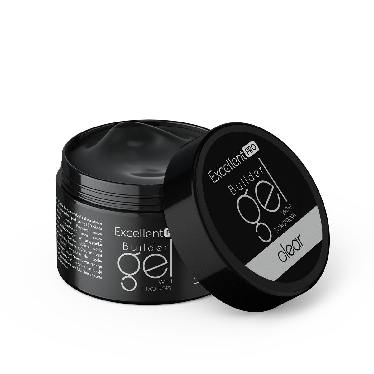 Builder Gel With Thixotropy żEl Budujący Clear