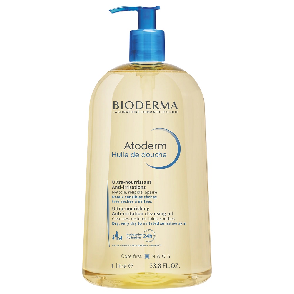 Atoderm Huile De Douche Nawilżający Olejek Do Kąpieli I Pod Prysznic