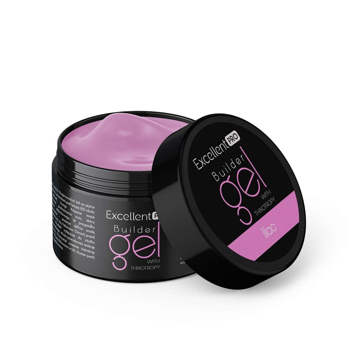 Builder Gel With Thixotropy żEl Budujący Lilac