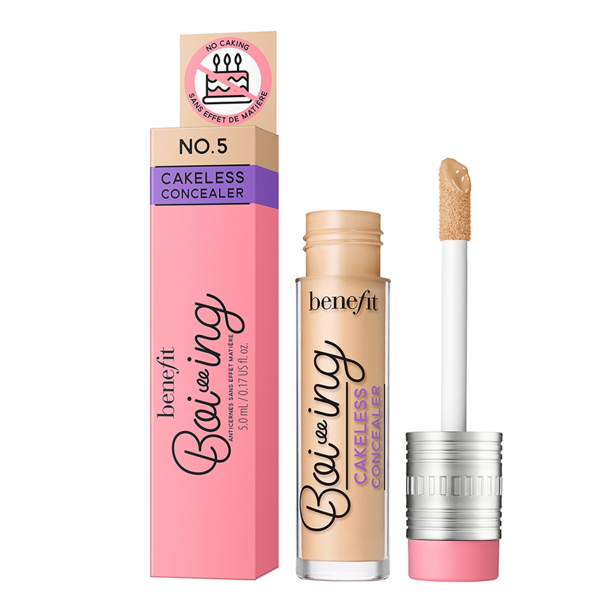 Boi-Ing Cakeless Concealer Mocno Kryjący Korektor W Płynie 05 Light Warm