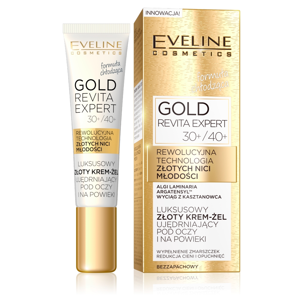 Gold Revita Expert Luksusowy Złoty Krem-żel Ujędrniający Pod Oczy I Na Powieki 30+/40+