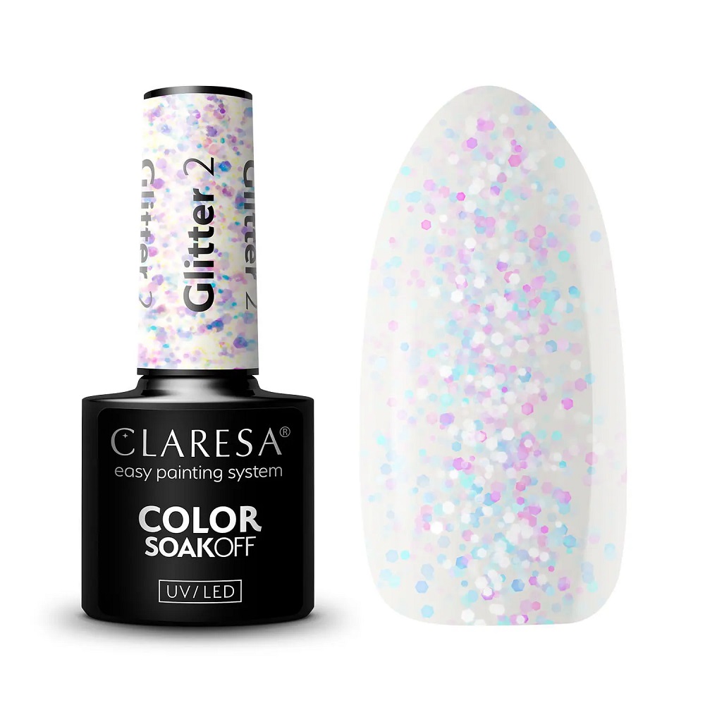 Soak Off UV/LED Glitter 2