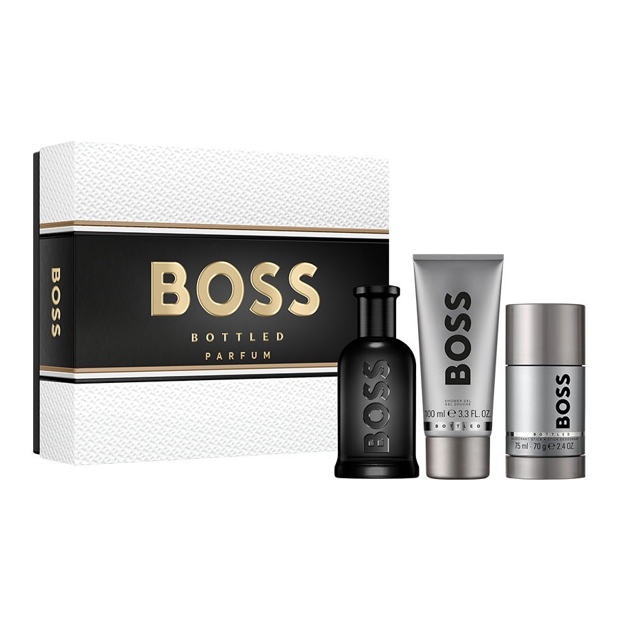 Boss Bottled Zestaw Perfumy Spray + żEl Pod Prysznic + Dezodorant Sztyft