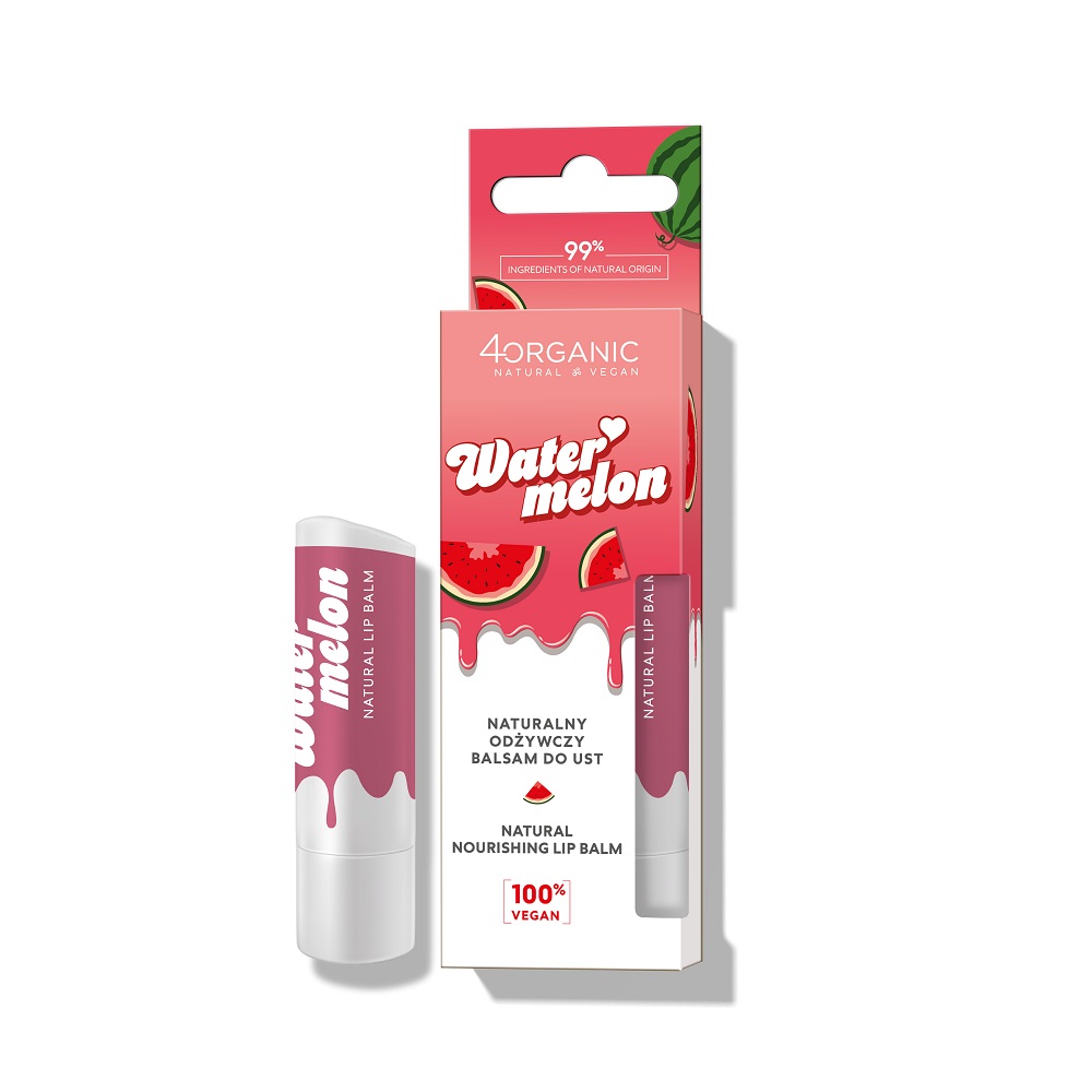 Naturalny Odżywczy Balsam Do Ust Watermelon