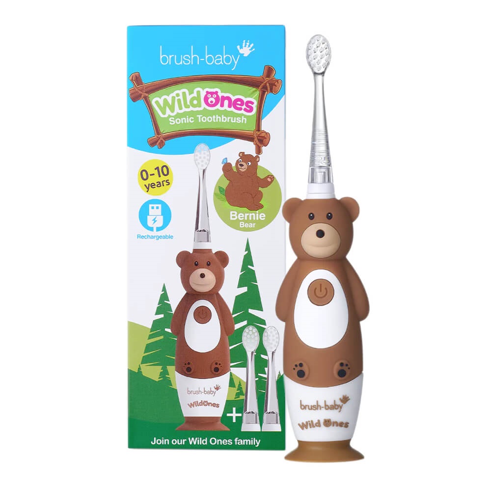 WildOnes Szczoteczka Soniczna Dla Dzieci 0- Panda 6